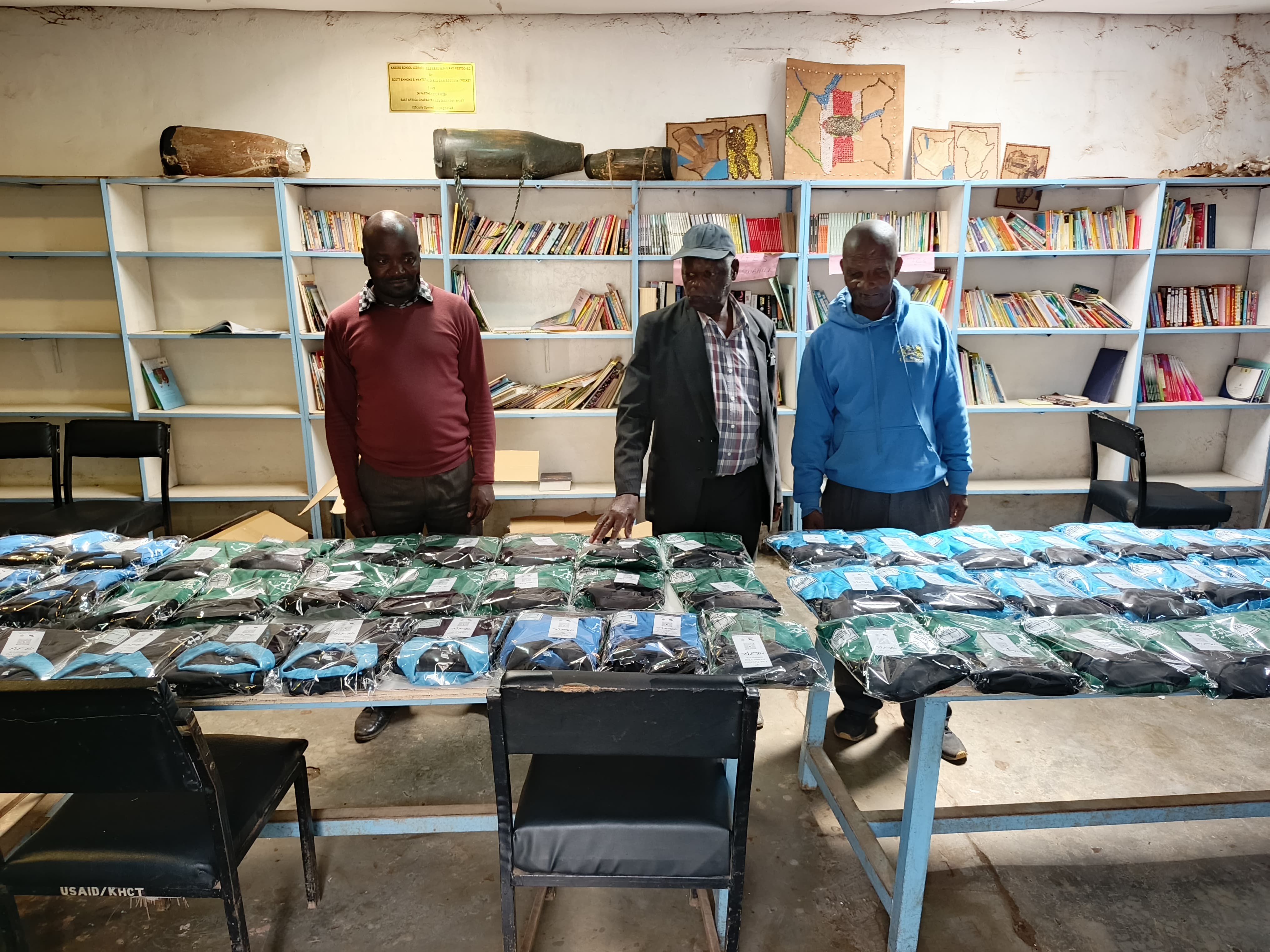 Clothing Distribution for Support Staff